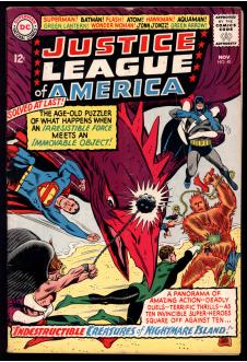 JUSTICE LEAGUE OF AMERICA #40 3.5 front cover