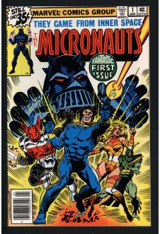 MICRONAUTS #1 6.5 front cover