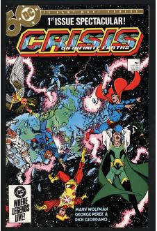 CRISIS ON INFINITE EARTHS #1 7.0 front cover