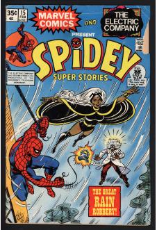 SPIDEY SUPER STORIES #15 2.5 front cover