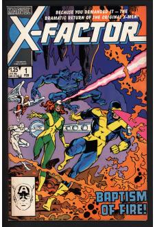 X-FACTOR #1 6.0 front cover