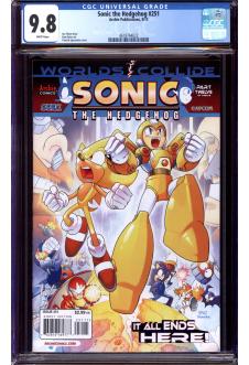 SONIC THE HEDGEHOG #251 CGC 9.8 WHITE PAGES front cover