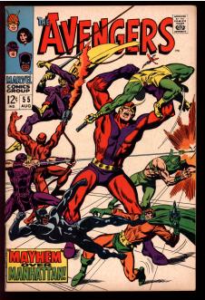 AVENGERS #55 6.5 front cover