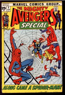 AVENGERS ANNUAL #5 5.0 front cover