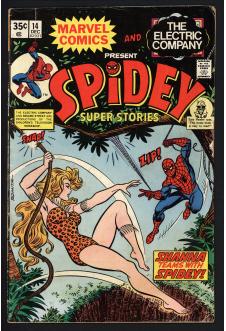 SPIDEY SUPER STORIES #14 3.5 front cover