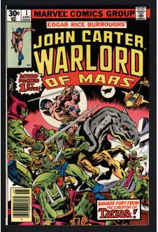 JOHN CARTER, WARLORD OF MARS #1 7.0 front cover
