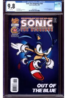 SONIC THE HEDGEHOG #160 CGC 9.8 WHITE PAGES | Reece's Rare Comics
