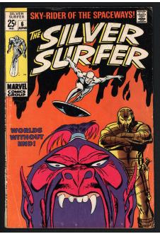 SILVER SURFER #6 3.5 front cover