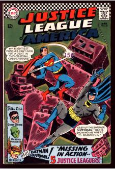 JUSTICE LEAGUE OF AMERICA #52 5.0 front cover