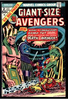 GIANT-SIZE AVENGERS #2 4.0 front cover
