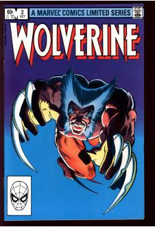 WOLVERINE LIMITED SERIES #2 7.5 front cover