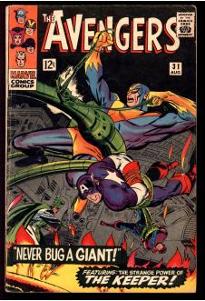 AVENGERS #31 3.5 front cover