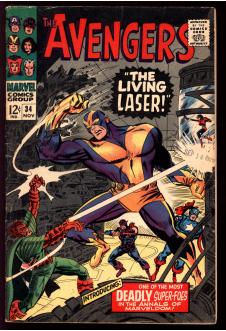 AVENGERS #34 4.5 front cover