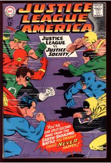 JUSTICE LEAGUE OF AMERICA #56 4.5 front cover