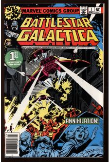 BATTLESTAR GALACTICA #1 7.5 front cover