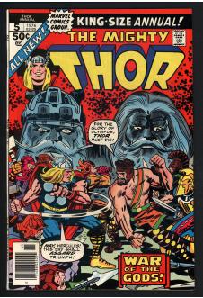 THOR ANNUAL #5 6.5 front cover