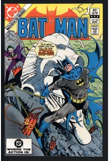 BATMAN #353 7.5 front cover