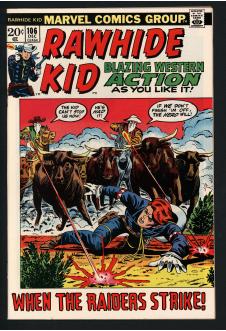 RAWHIDE KID #106 8.5 front cover