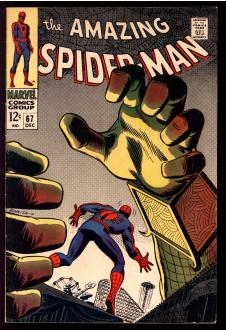 AMAZING SPIDER-MAN #67 6.5 front cover