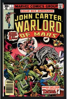 JOHN CARTER, WARLORD OF MARS #1 6.5 front cover
