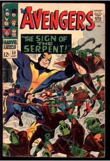 AVENGERS #32 2.5 front cover