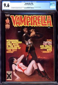 VAMPIRELLA #104 CGC 9.6 OW/WH PAGES front cover
