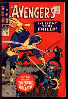 AVENGERS #35 4.5 front cover