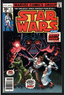 STAR WARS #4 7.5 front cover