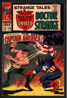 STRANGE TALES #159 2.5 front cover
