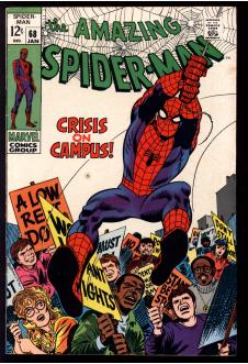 AMAZING SPIDER-MAN #68 5.5 front cover