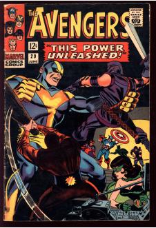 AVENGERS #29 4.5 front cover