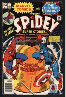 SPIDEY SUPER STORIES #17 3.0 front cover