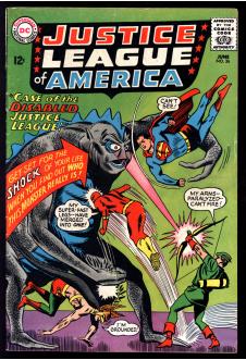 JUSTICE LEAGUE OF AMERICA #36 4.0 front cover