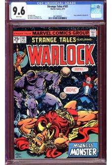 STRANGE TALES #181 CGC 9.6 WHITE PAGES front cover