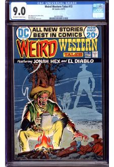 WEIRD WESTERN TALES #13 CGC 9.0 OW/WH PAGES front cover