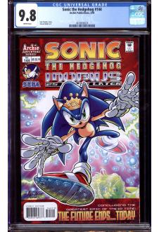 SONIC THE HEDGEHOG #144 CGC 9.8 WHITE PAGES front cover