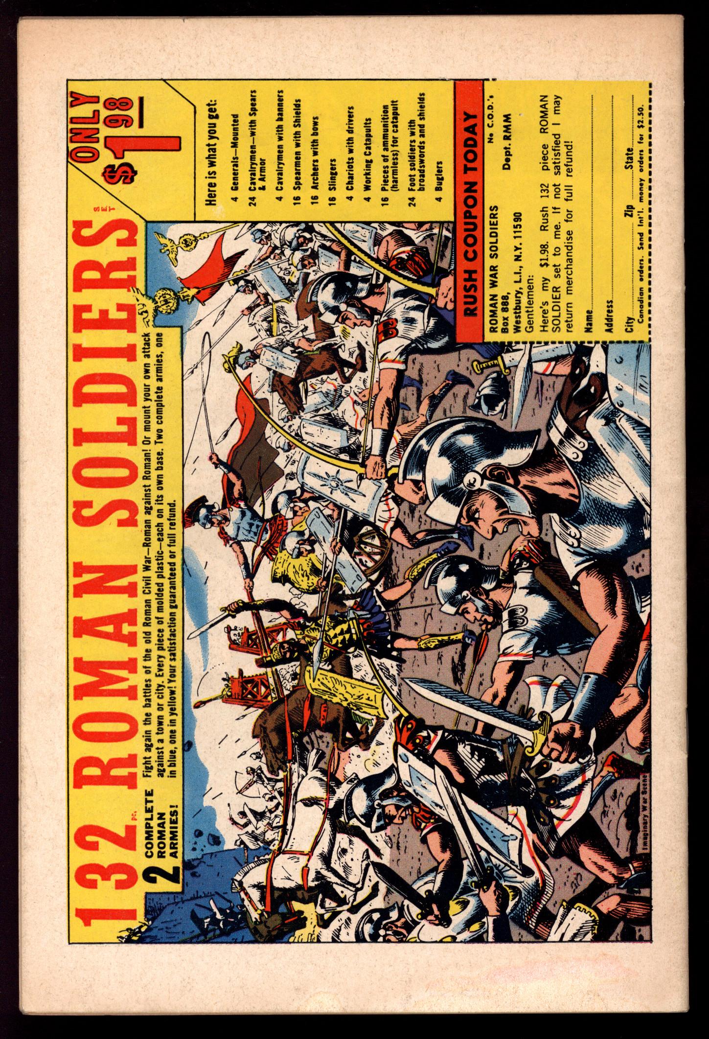 CAPTAIN MARVEL Back Cover