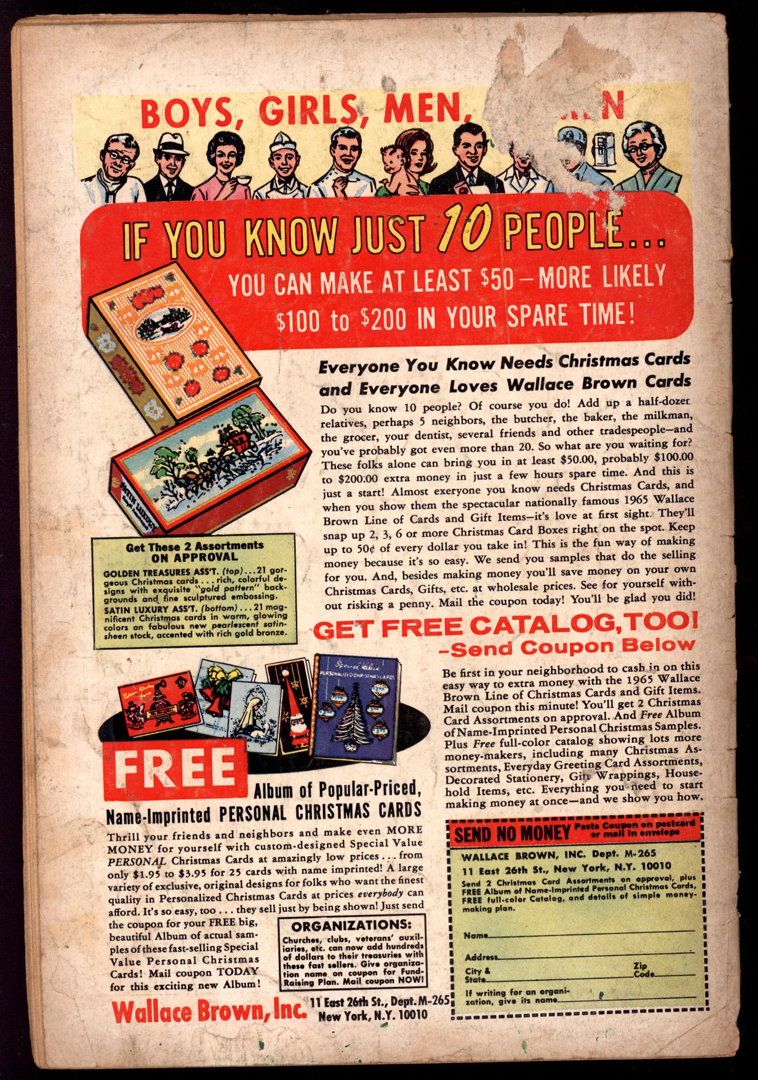 BRAVE AND THE BOLD Back Cover