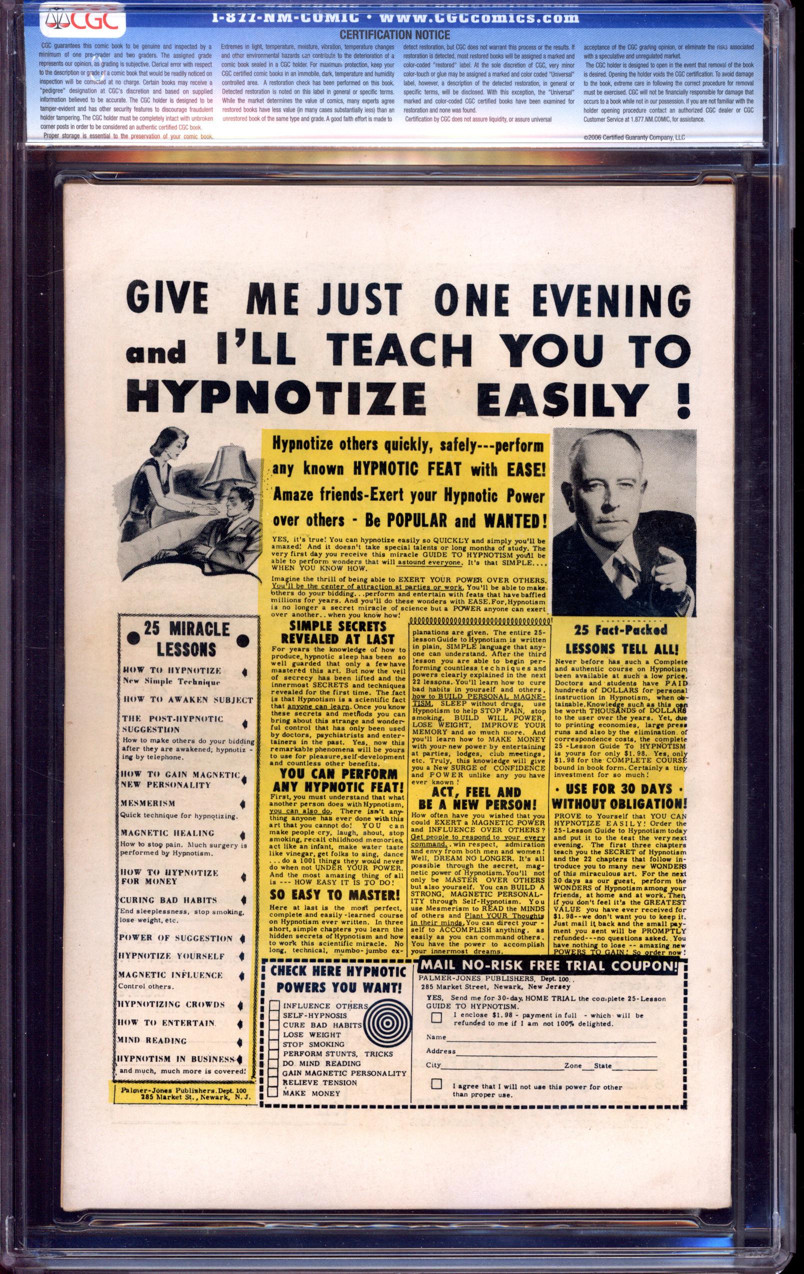 STRANGE TALES ANNUAL Back Cover