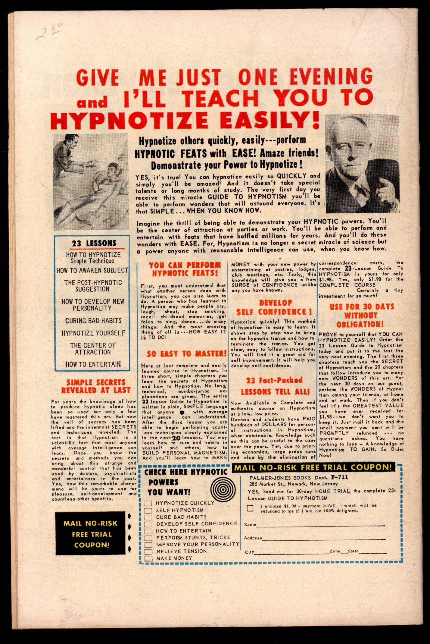 TALES OF SUSPENSE Back Cover