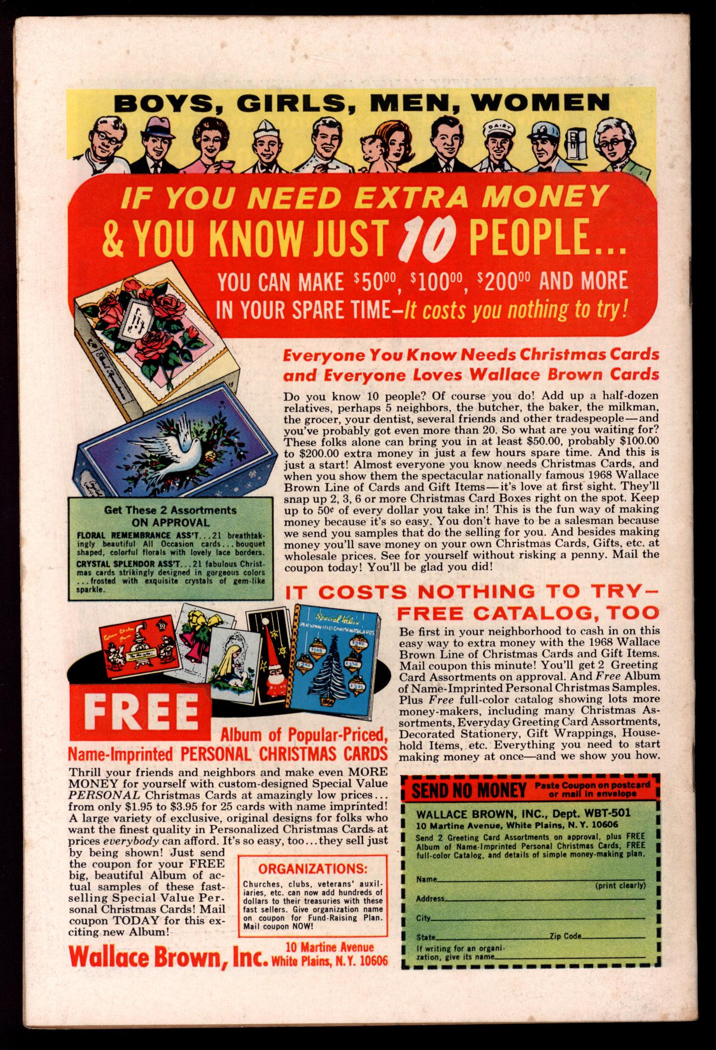 CAPTAIN MARVEL Back Cover