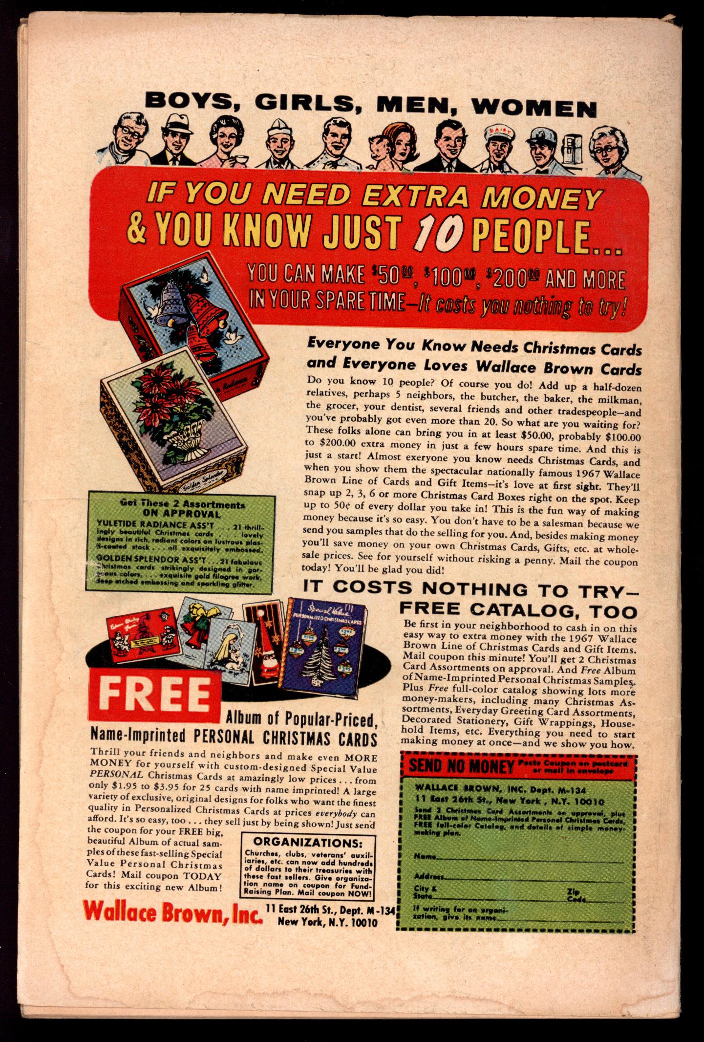 FANTASTIC FOUR Back Cover