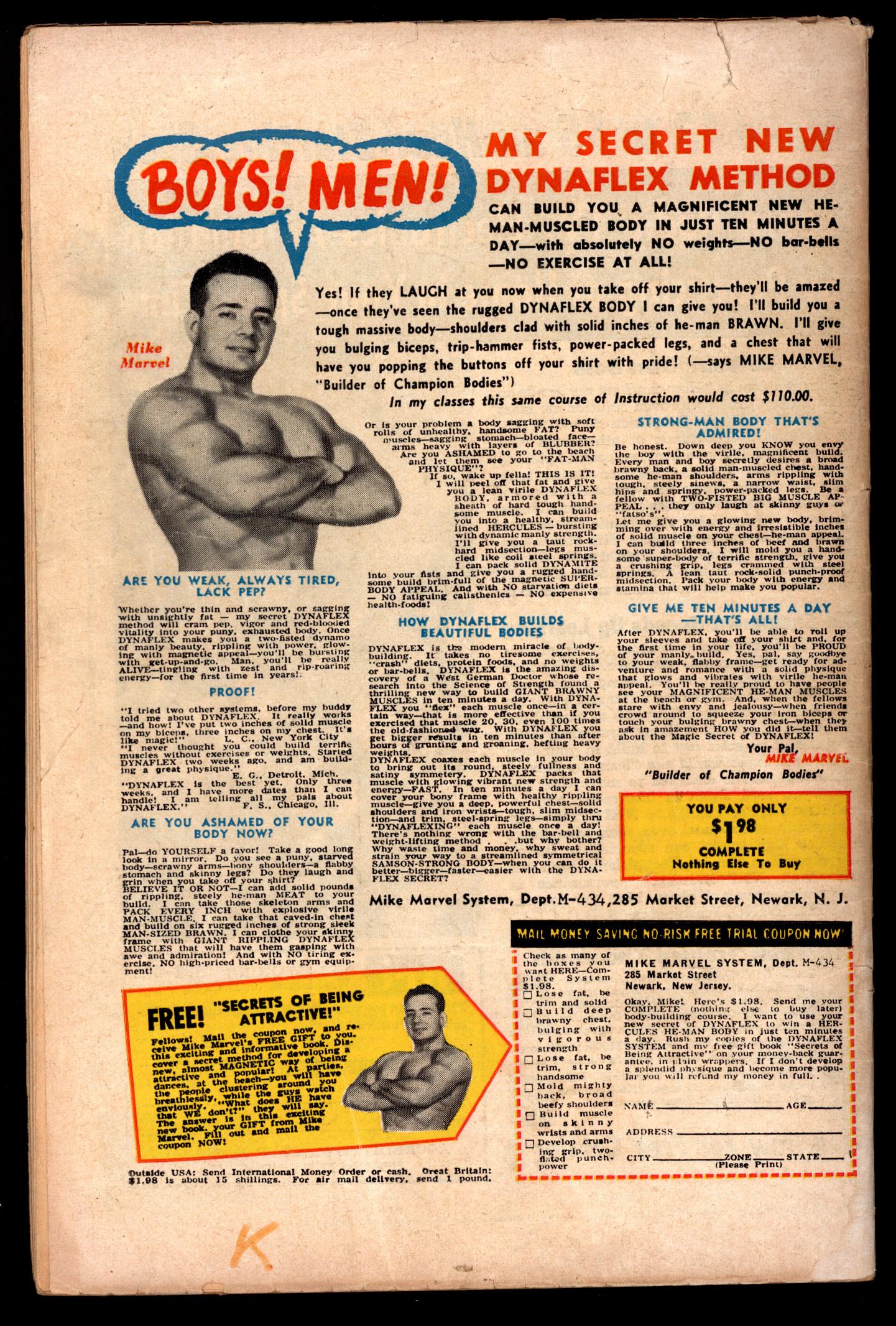 FANTASTIC FOUR Back Cover