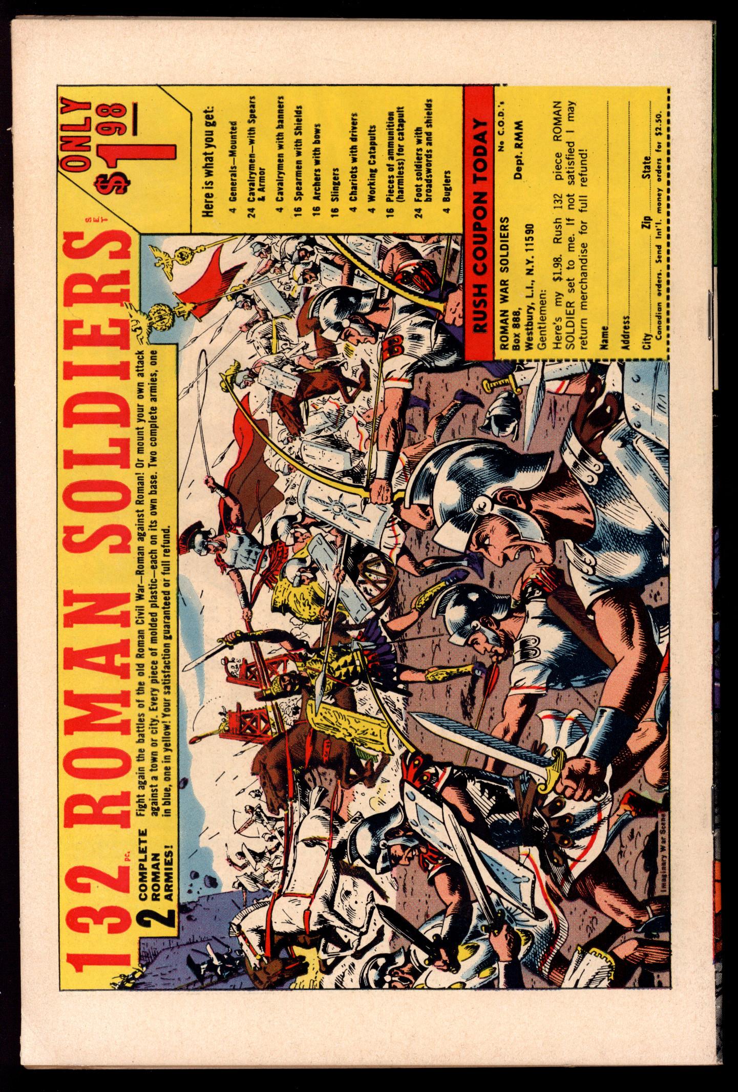 FANTASTIC FOUR Back Cover