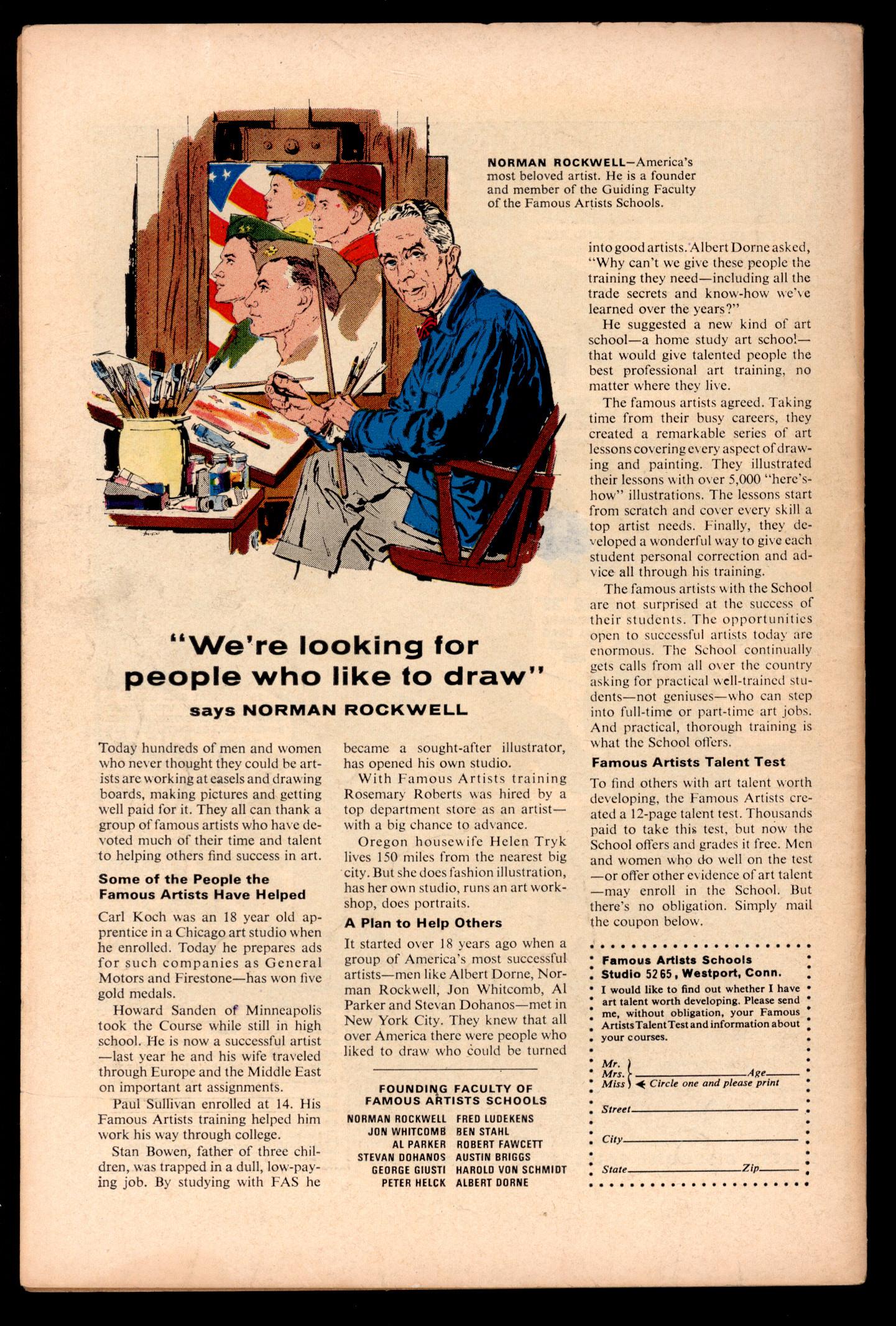 FANTASTIC FOUR Back Cover