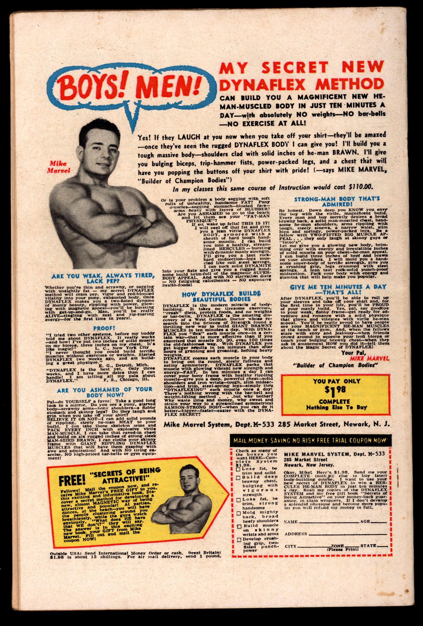 FANTASTIC FOUR Back Cover