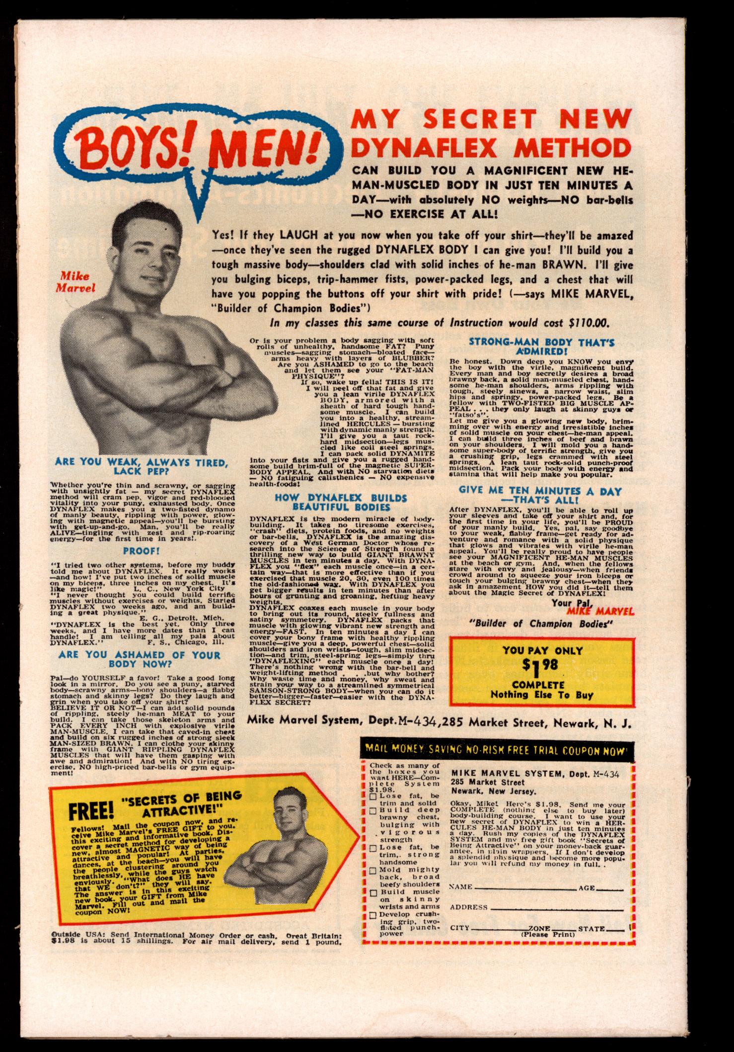 TALES OF SUSPENSE Back Cover