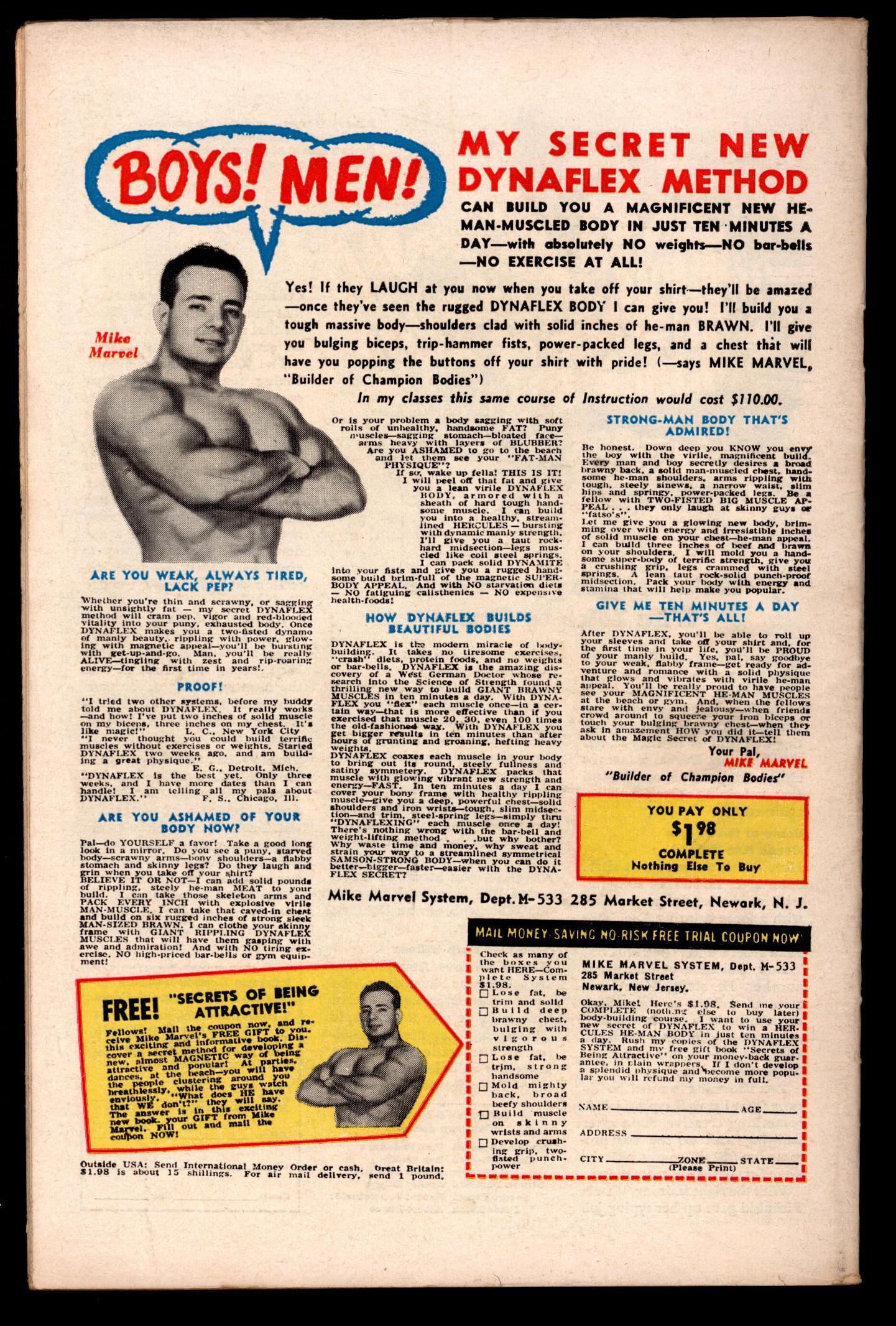 FANTASTIC FOUR Back Cover