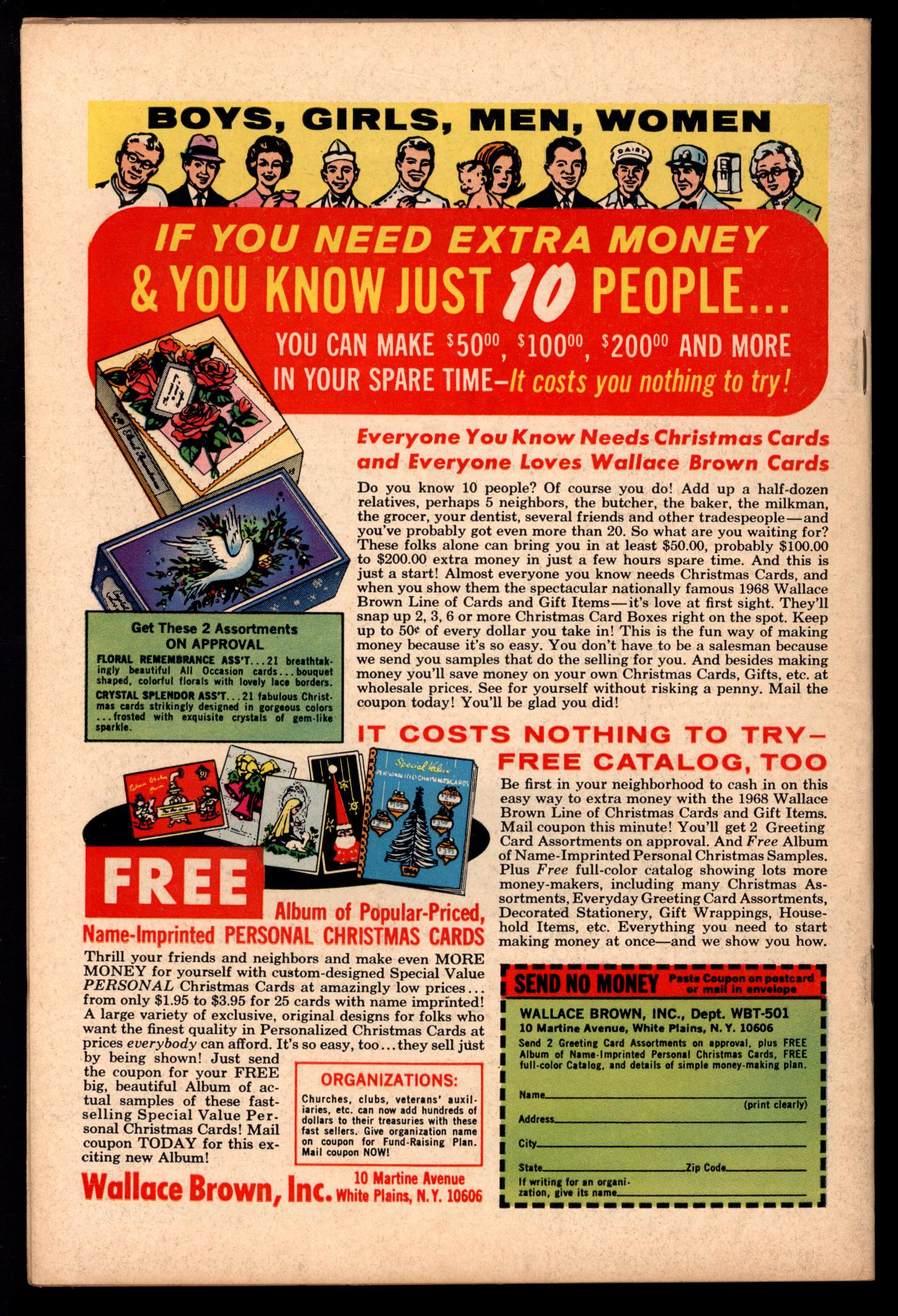 CAPTAIN MARVEL Back Cover