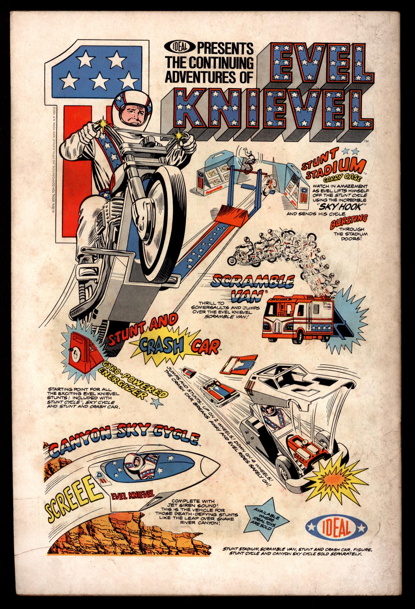 X-MEN Back Cover